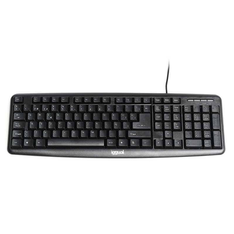 Equal standard keyboard ck-basic-105t black