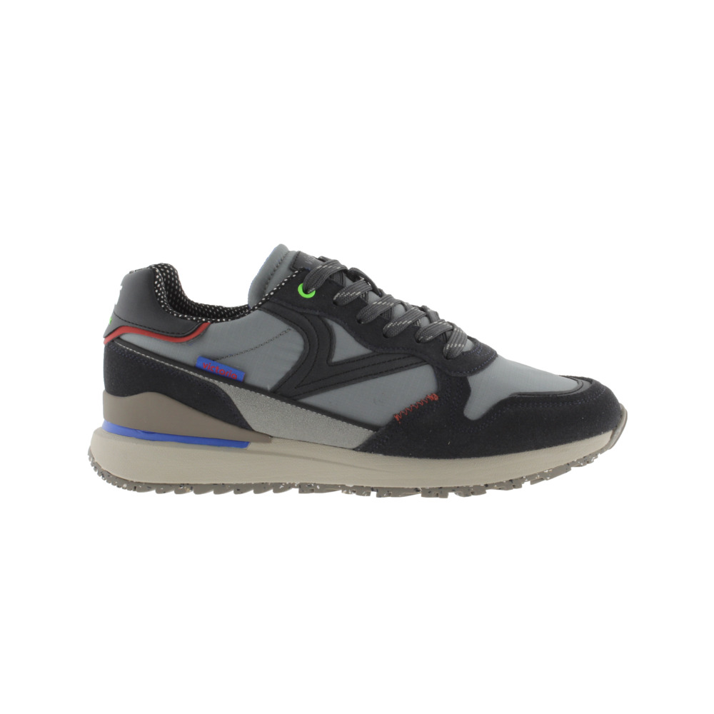 Victoria 1985 LEGGERA Zapatillas de nylon con piezas de color y serraje 8802114