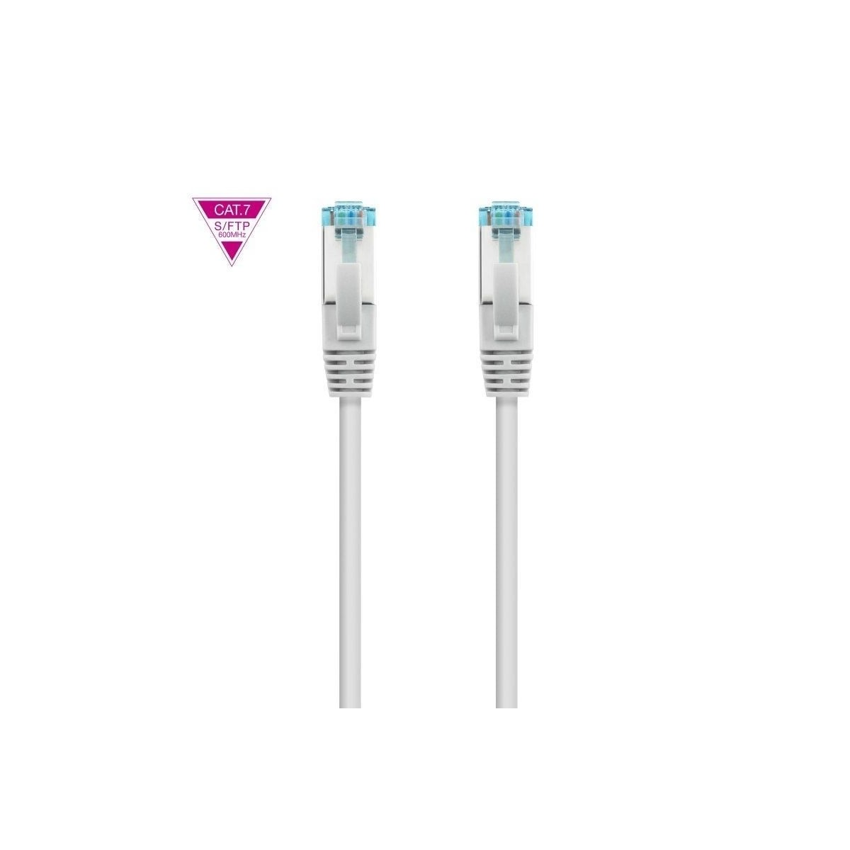 Cable de red rj45 sftp nanocable 10.20.1700-l25 cat.7/ 25cm/ gris