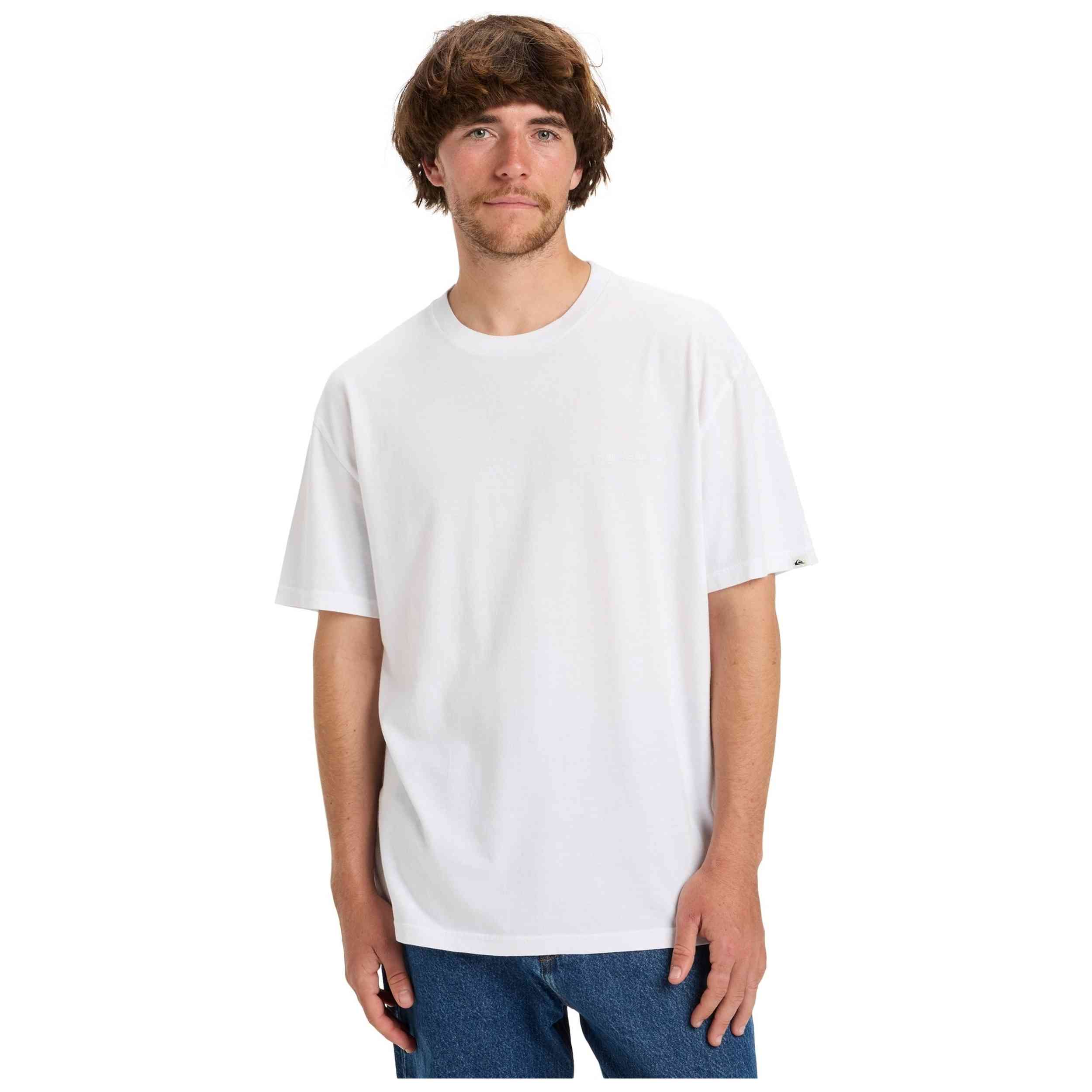 Camiseta Quiksilver modelo Salt Water (Wbb0) en color Blanco