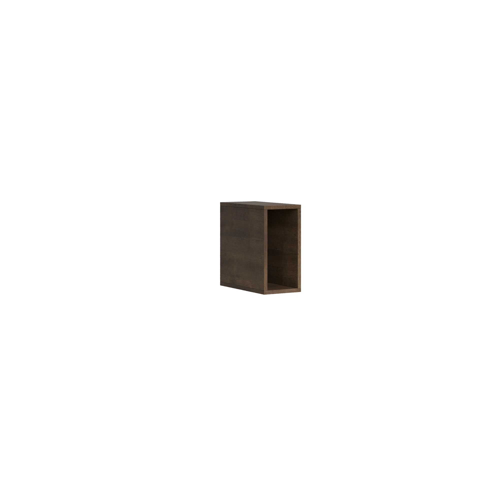 Mueble de pared abierto An.20 Al.40 Pr.39,2 / An.40 Al.20 Pr.39,2 Nogal - Itamoby