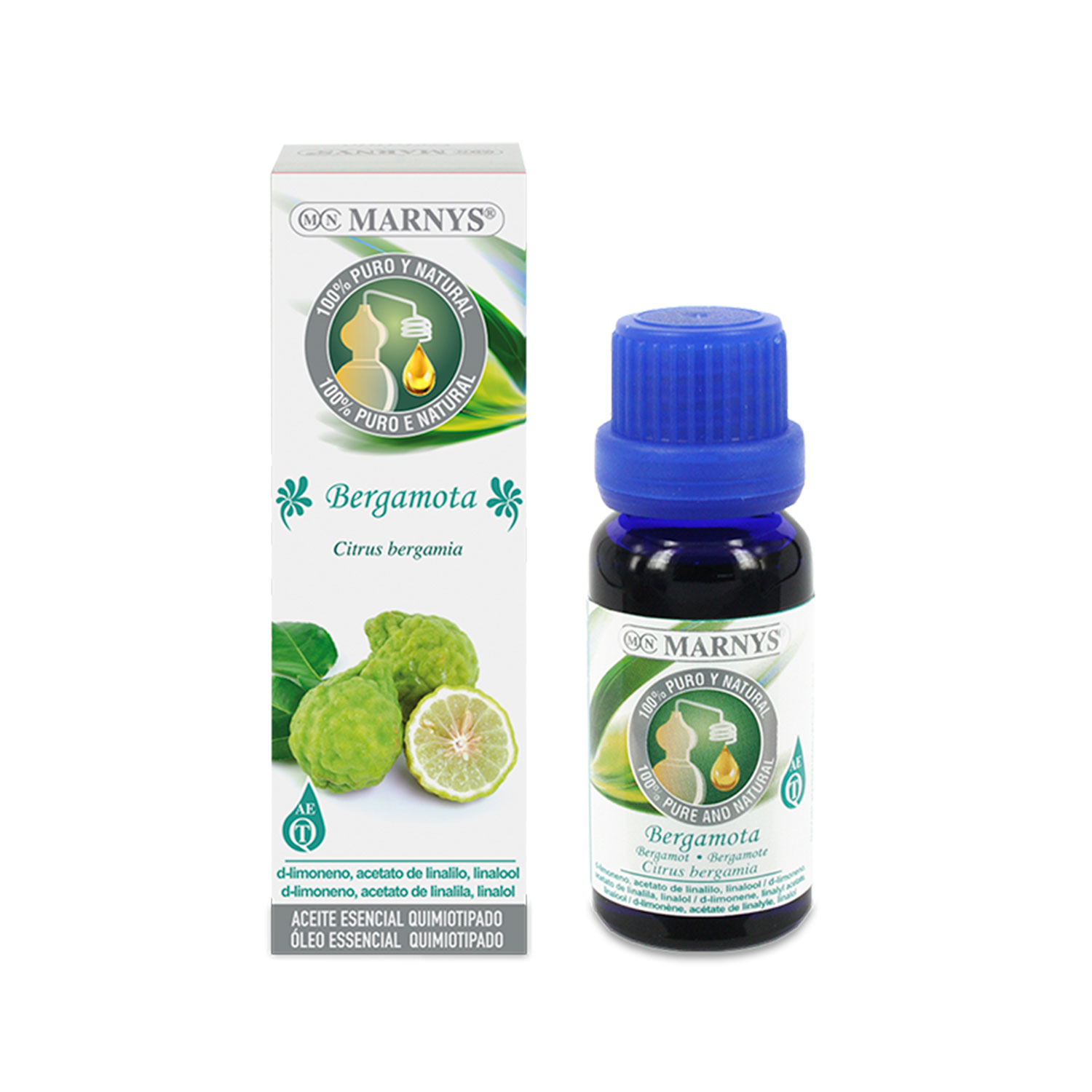 Aceite Esencial de Bergamota 15 ml de aceite esencial MARNYS®