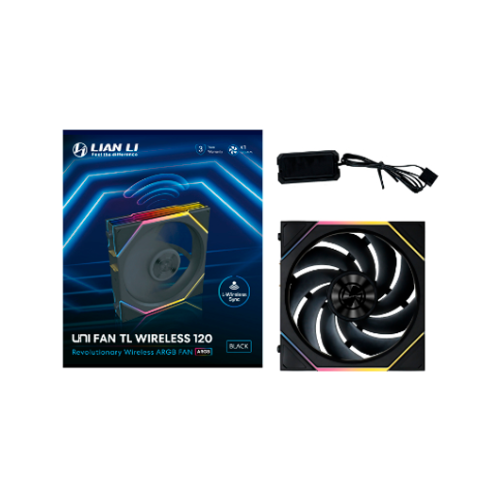 VENTILADOR 120X120 LIAN LI UNIFAN TL120 WIRELESS BLACK