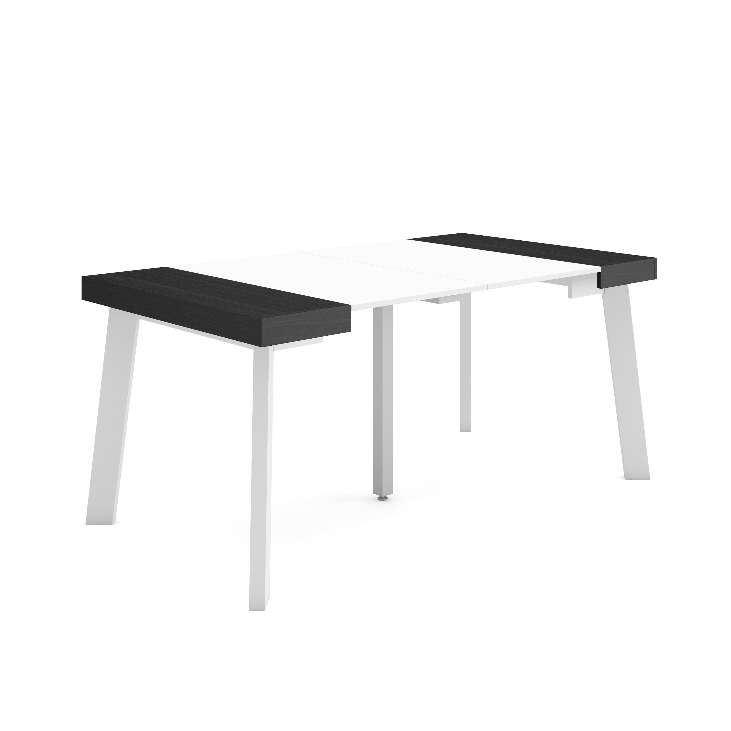 Skraut Home, Mesa Consola Extensible, Mesa Auxiliar, Tapa, 58/160x90x73cm, Práctica y Versátil, Varios colores disponibles