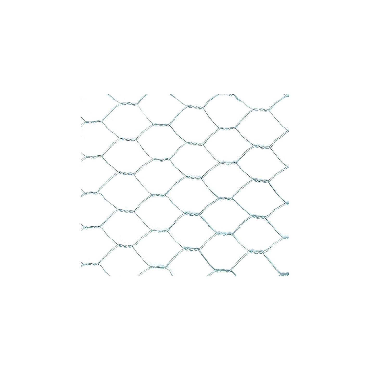 MALLA METALICA HEX./GALV. 40mm - 0,9mm | 0,6 x 50 m