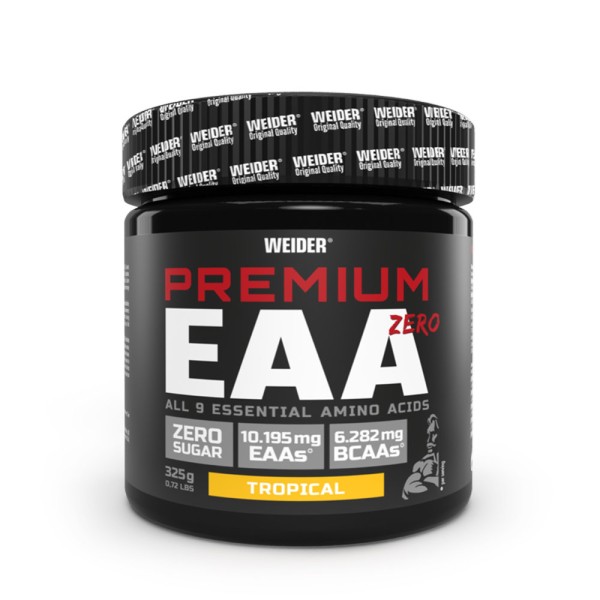 Weider Premium EAA Zero - 325 gr Suplemento de Aminoácidos Esenciales en Polvo