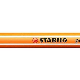 Stabilo point 88 rotulador de punta fina de fibra - trazo de 0.4 mm - tinta con base de agua - color marron (10 uds)