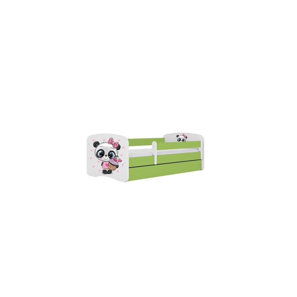 Cama 160 x 80 cm Kocot Kids BabyDreams Panda Green