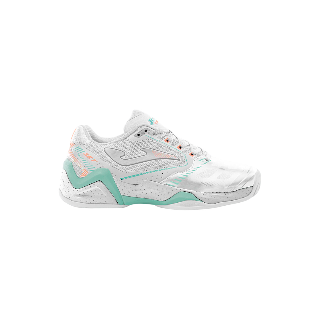 Zapatillas de pádel Joma Set Lady 2502 Blanco Clay