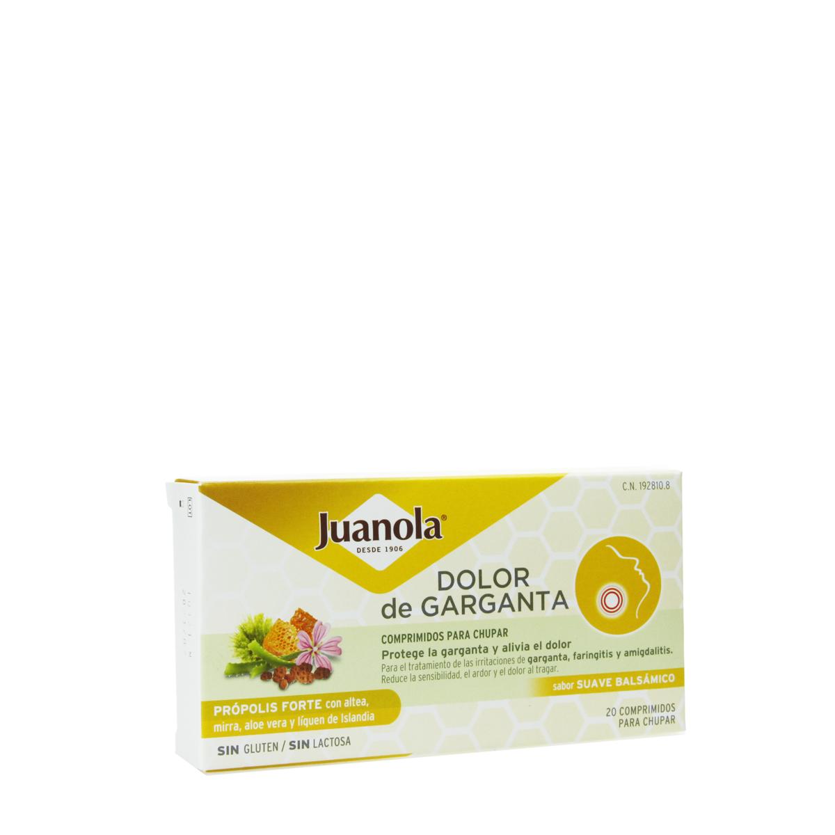 Juanola - Juanola própolis forte sabor suave 20 comprimidos para chupar