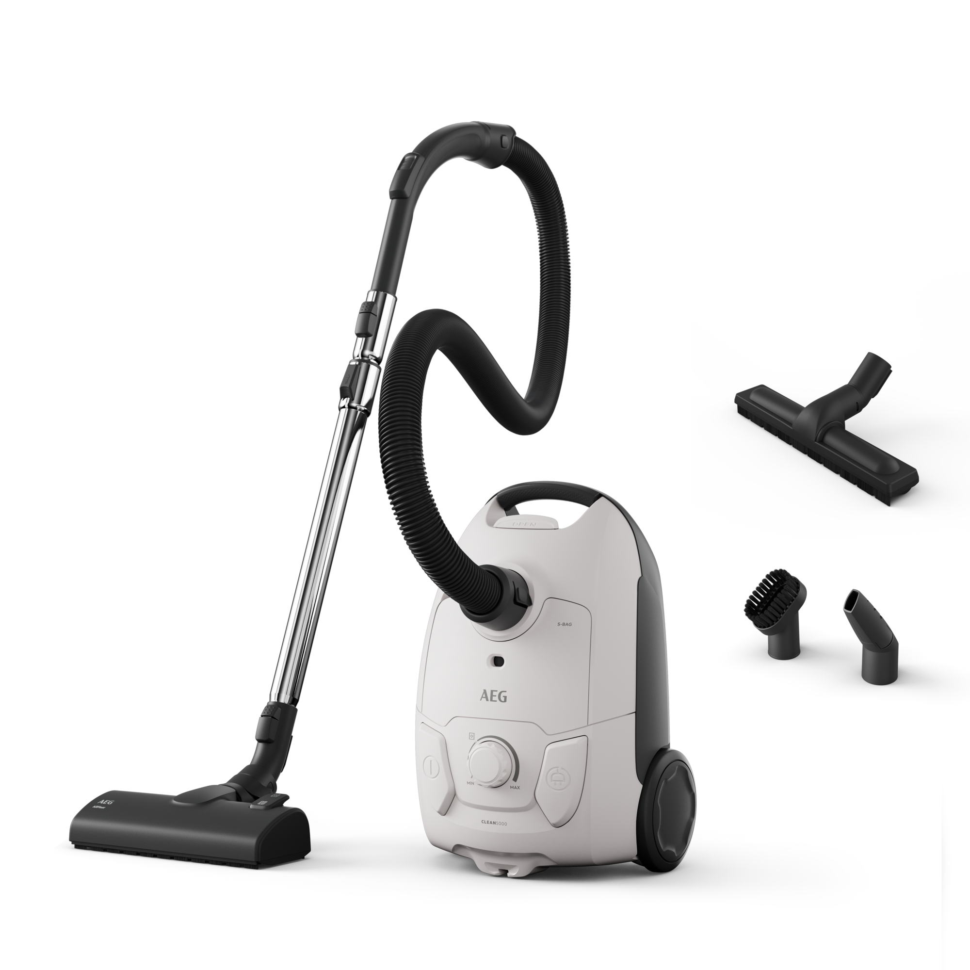 AEG - Aspiradora con bolsa 5000 de 650 W y 78 dB(A) - AB51C2SW