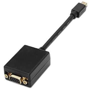 Aisens - conversor mini dp a svga, mdp/m-svga/h, negro, 15cm