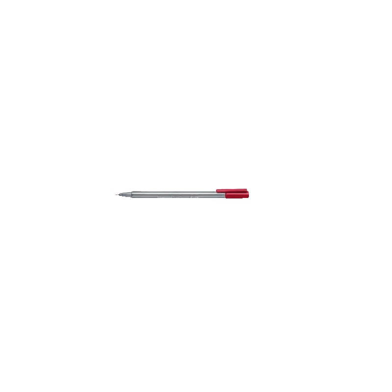Staedtler - triplus rotulador de punta fina Rojo 1 pieza(s) - 334-29 334-29