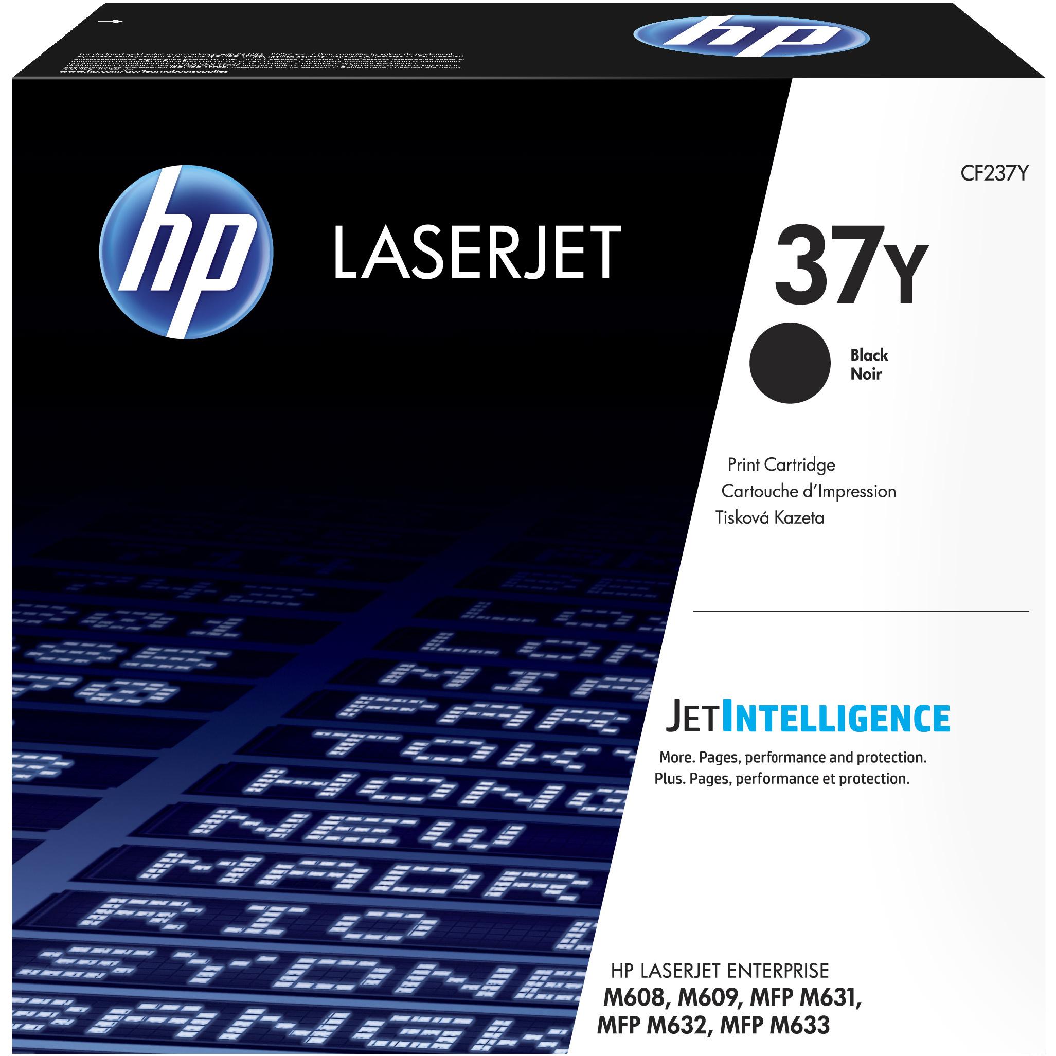 Cartucho de tóner original LaserJet 37Y de capacidad superior negro