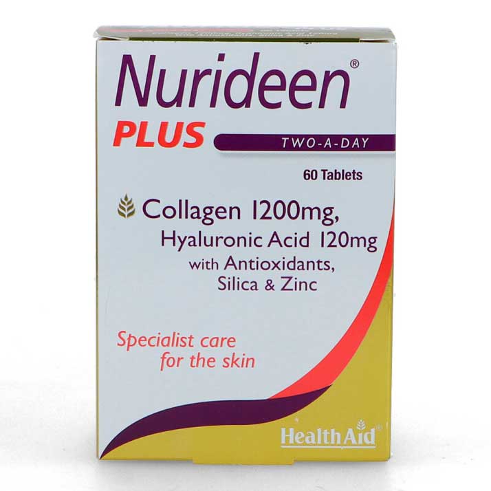 Health Aid Nuriden Plus - Complemento Alimenticio para la Salud de la Mujer - Piel Saludable