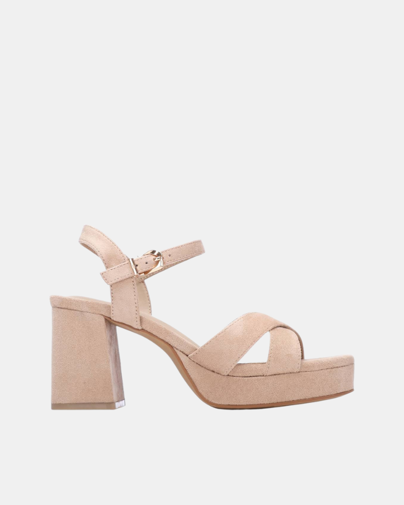XTI 145288 Sandalias Fiesta Mujer Beige