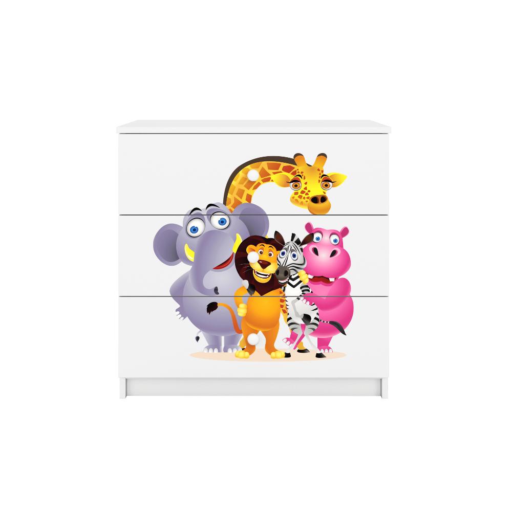 Cómoda Kocot Kids BabyDreams Zoo White