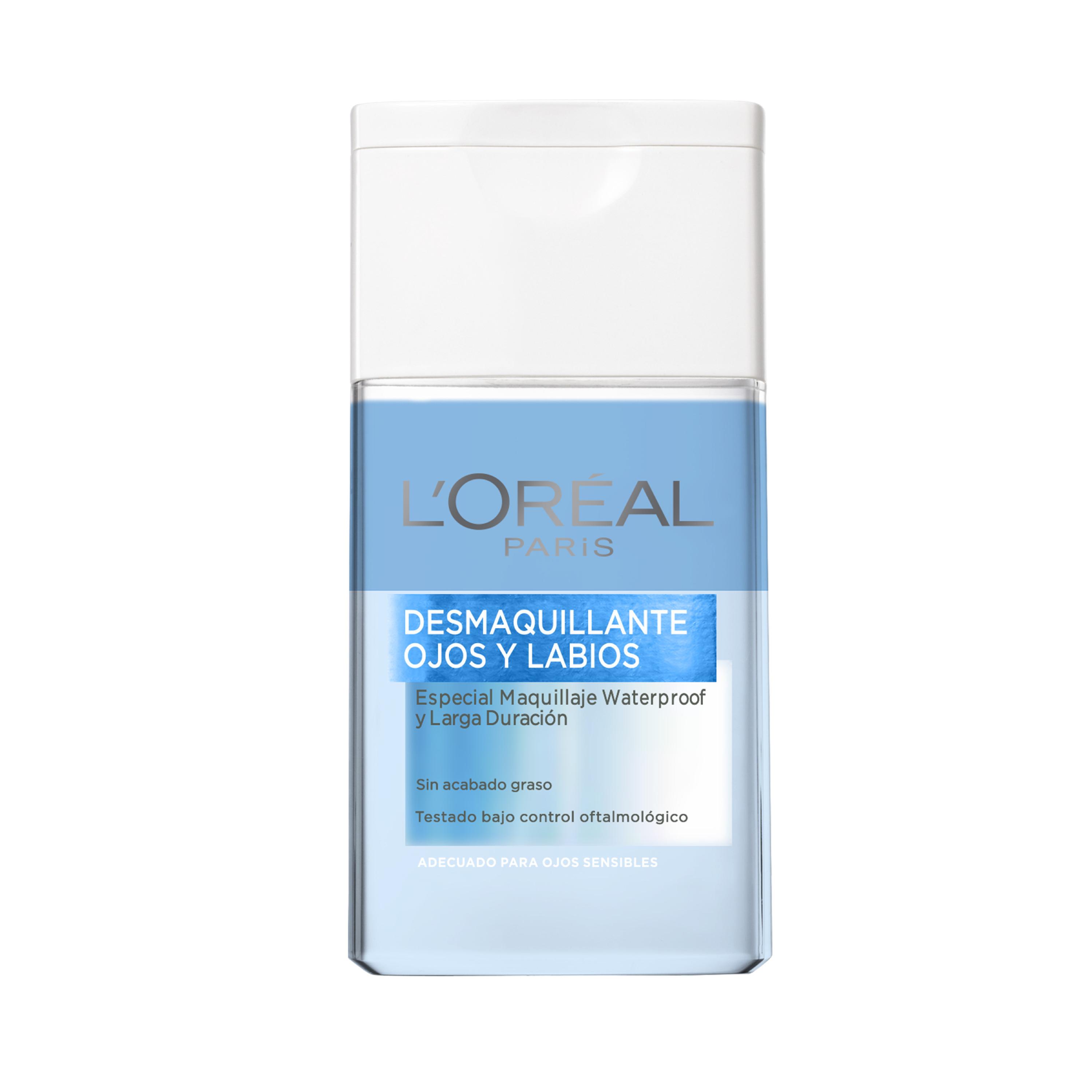 L'Oréal Paris | Desmaquillante Ojos y Labios - Waterproof y Larga Duración 125ml