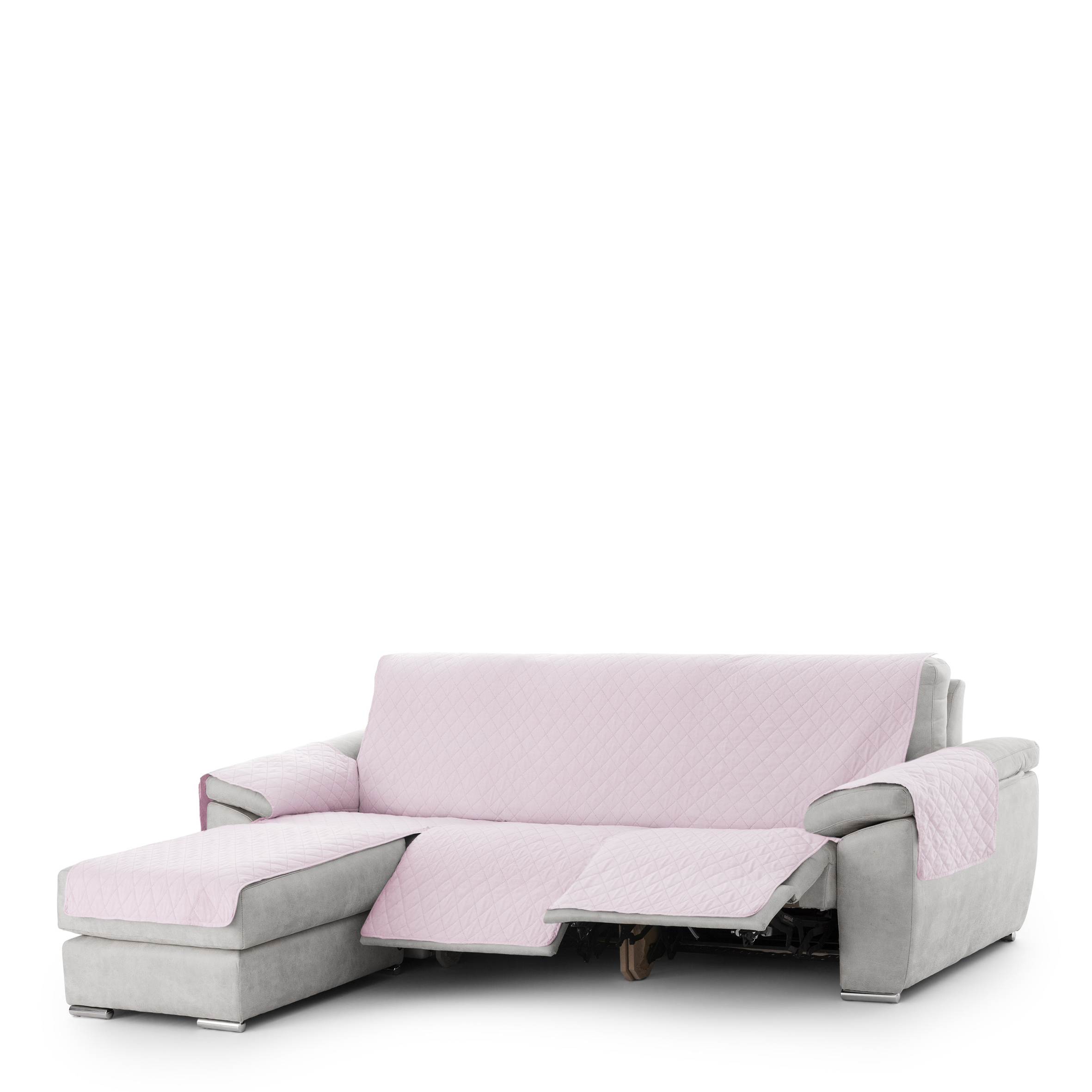 Funda de sofa chaise longue relax m/3 izq. c/02, Tamaño normal izquierda (mirando de frente),100x240x110cm, Fabricado en España