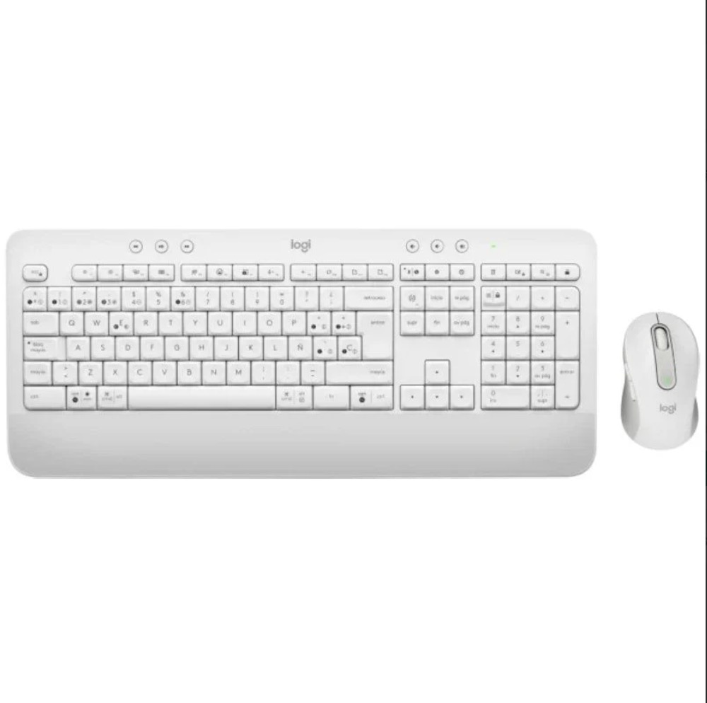 Teclado y Ratón Inalámbricos Logitech Signature MK650 Combo For Business/ Blanco