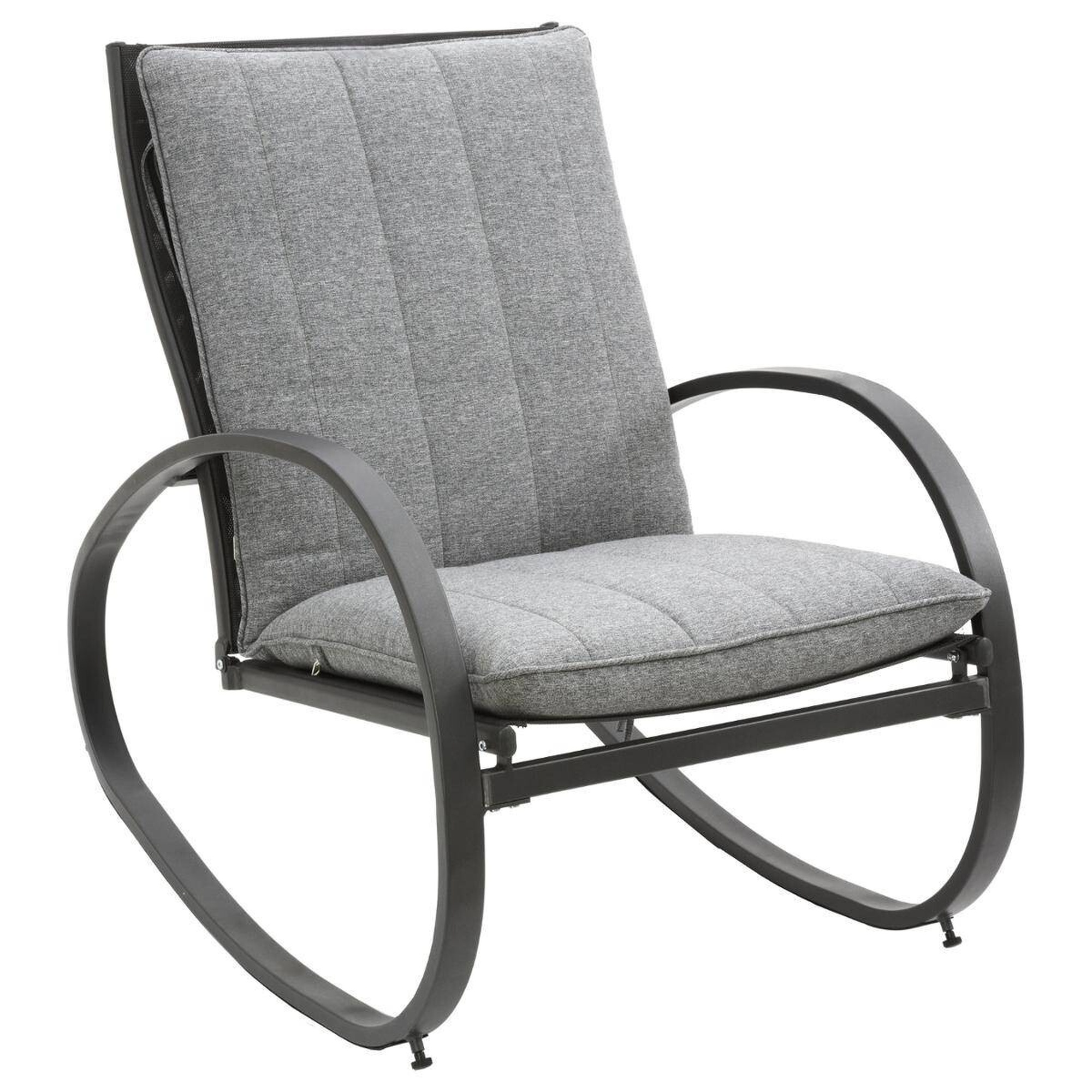 Hesperide Sillón Balancín Mecedora Estructura Antioxidante Protección Solar Balanceo Posiciones Lienzo 230 G/m² UV Grado 6 Apilable