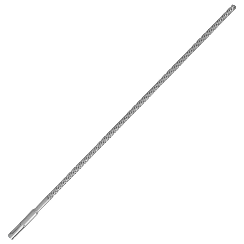 WOLFPACK LINEA PROFESIONAL Broca Sds Plus 8 Filos Cortantes Especial Para Hormigon Armado Ø 10 x 450 mm. Broca Paredes, Broca Cimientos, Broca Muros