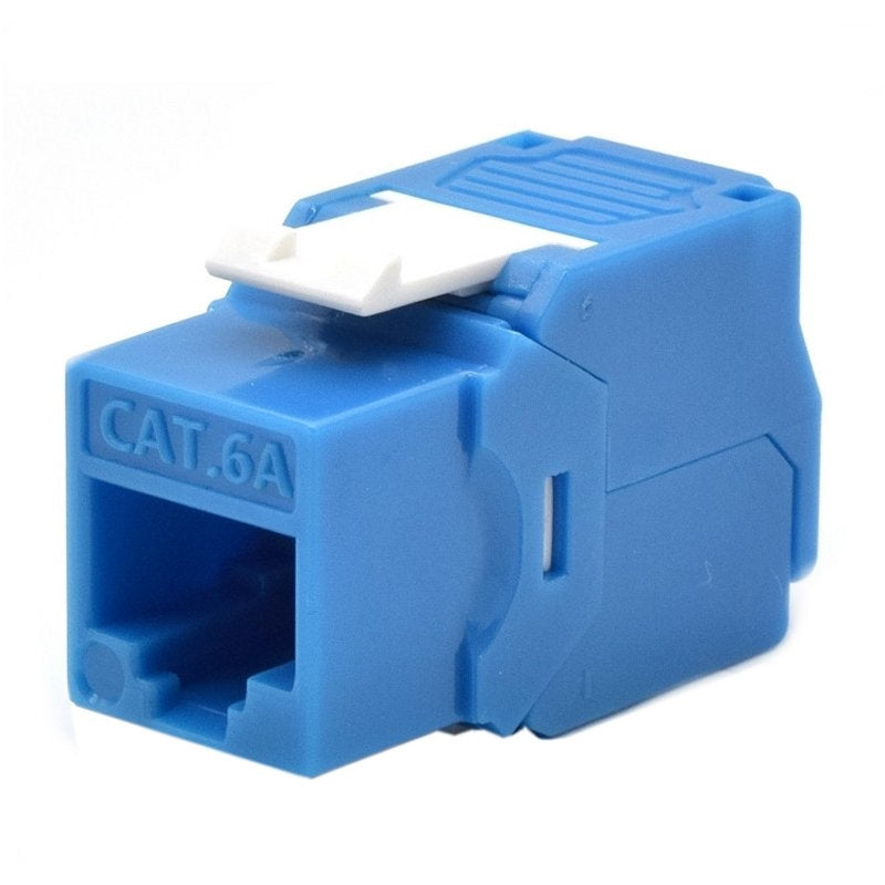 WP Módulo Keystone sin Blindaje ToolFree Cat 6A Azul