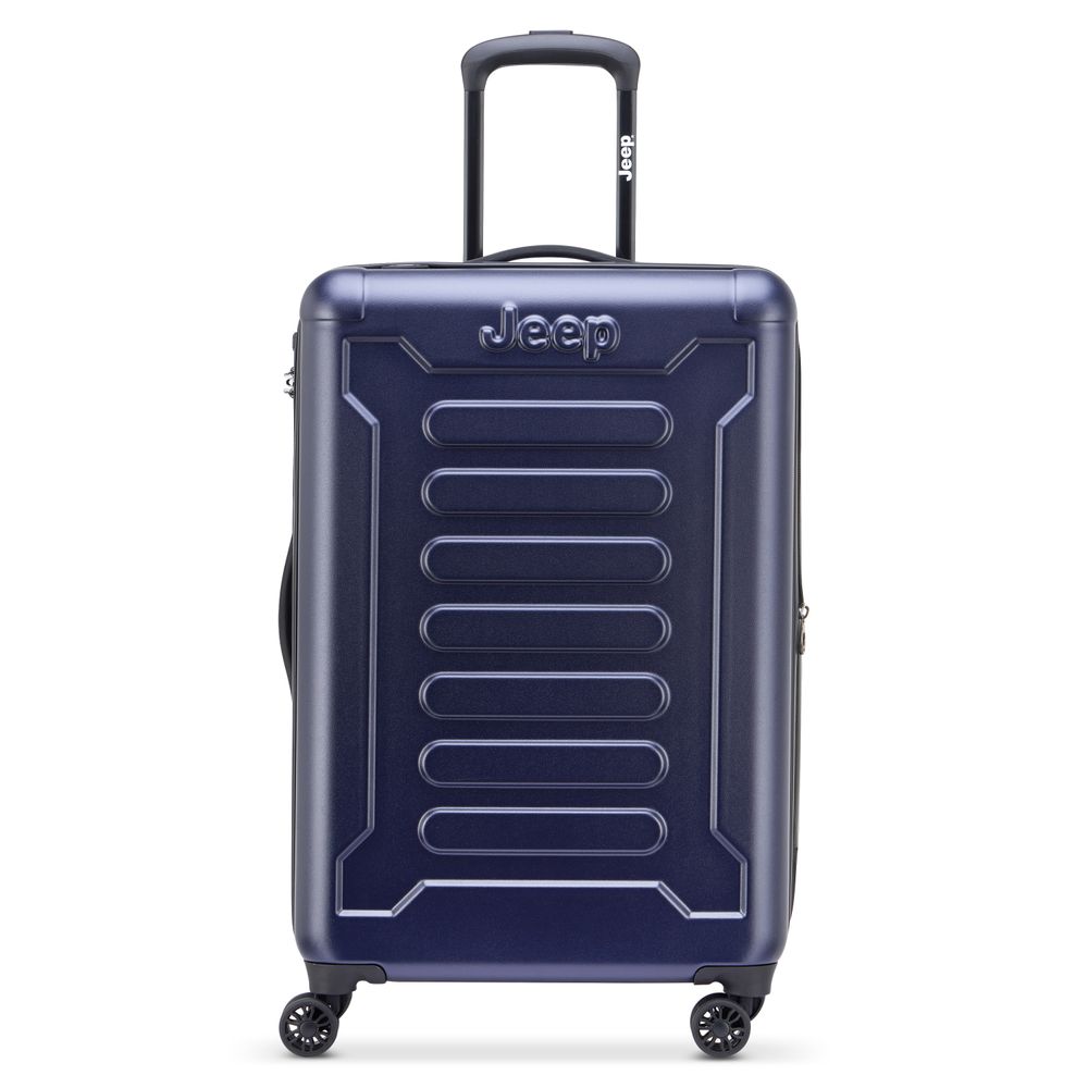 Jeep Maleta mediana expandible 68 cm JH004C, 75 L, TSA , rígida, 4 ruedas dobles, de Pc/abs. Varios colores