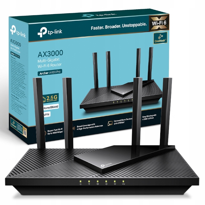 Enrutador TP-LINK Archer AX55 PRO