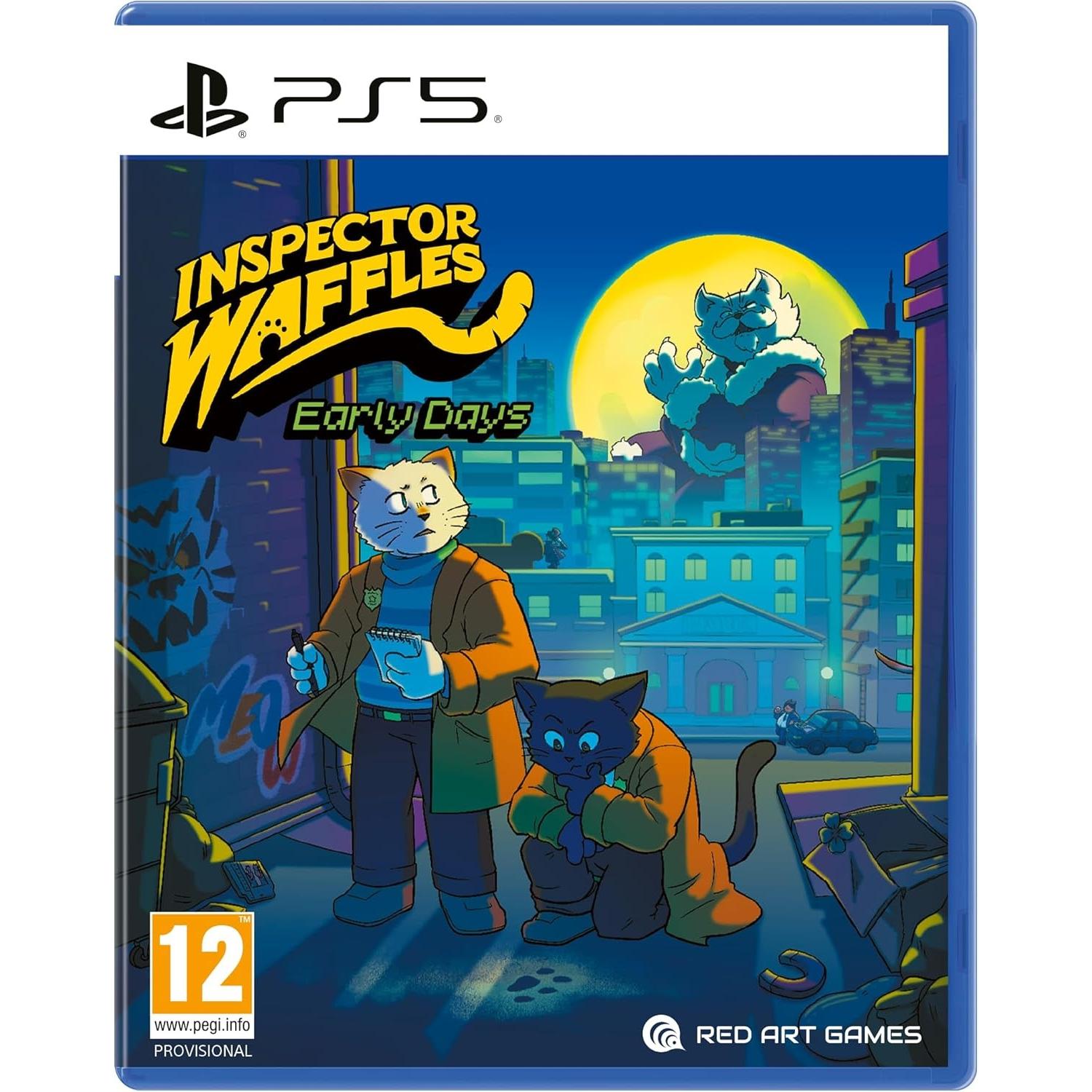 Inspector Waffles: Early Days Juego Fisico para Consola Sony PlayStation 5 PS5