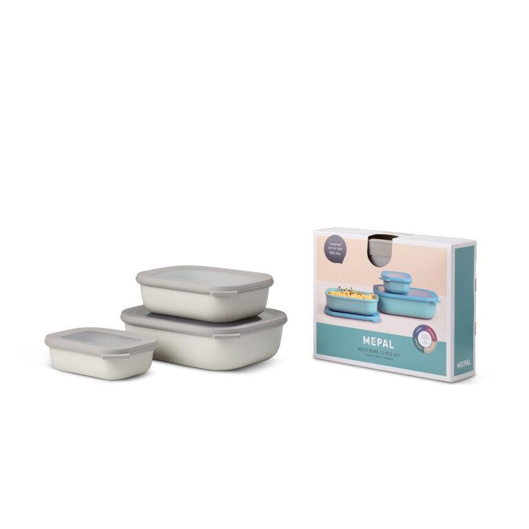 Mepal Set Cirqula rectangular 3 pzas (500+1000+2000)