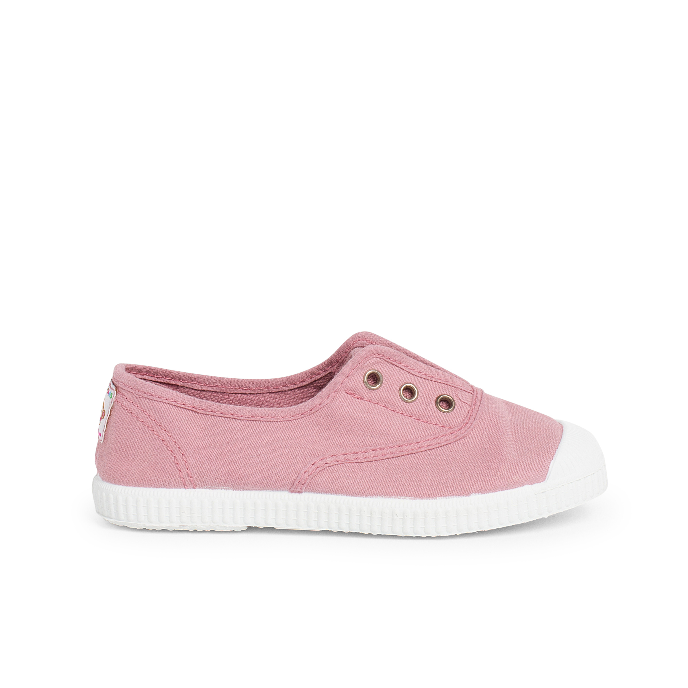 Pisamonas Zapatillas Lona Punta Goma Sin Cordones