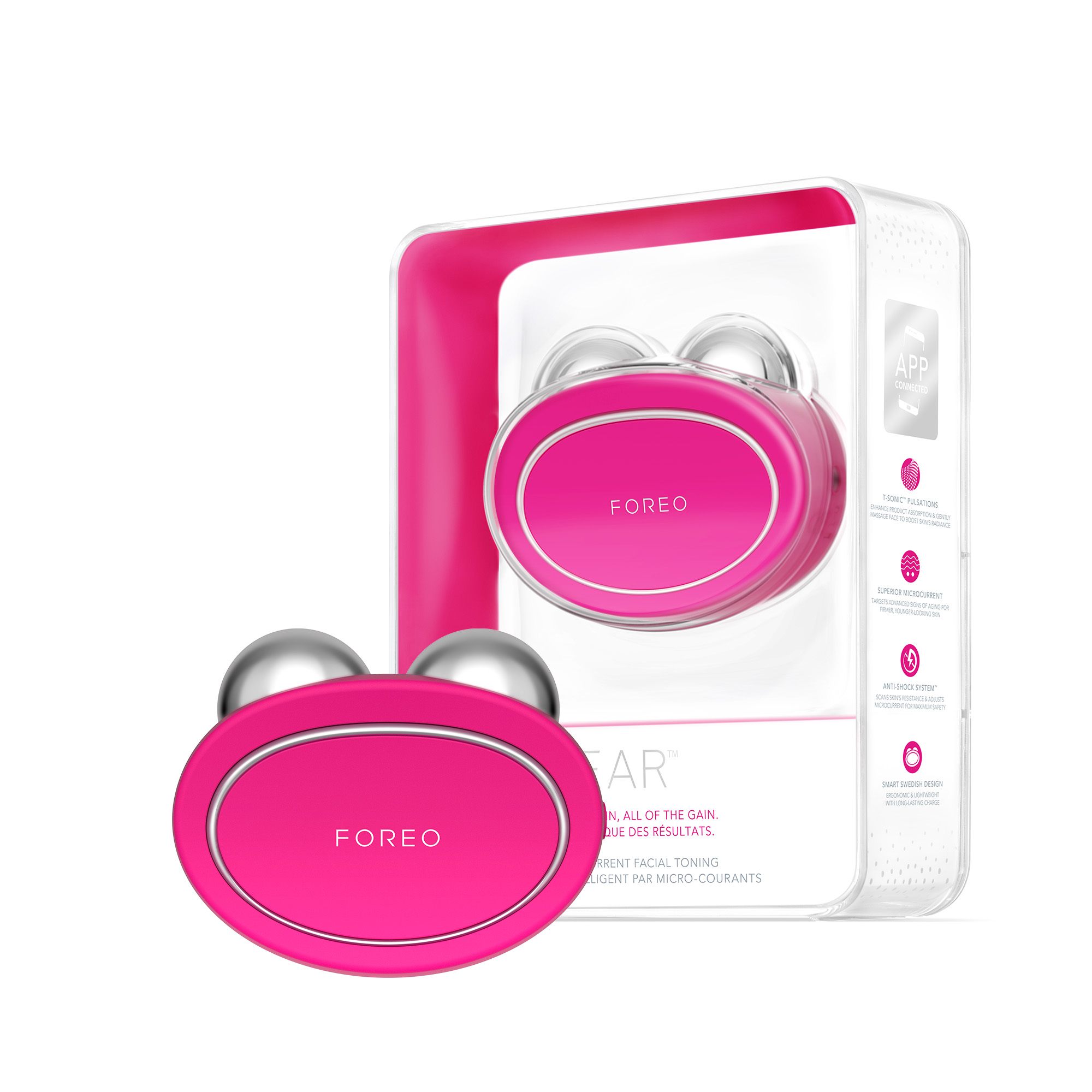 FOREO BEAR Masajeador facial eléctrico de microcorrientes