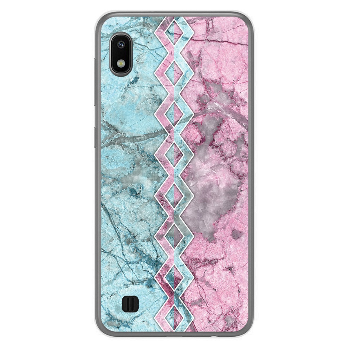 Tumundosmartphone Funda Gel Tpu para Samsung Galaxy A10 diseño Mármol 08 Dibujos