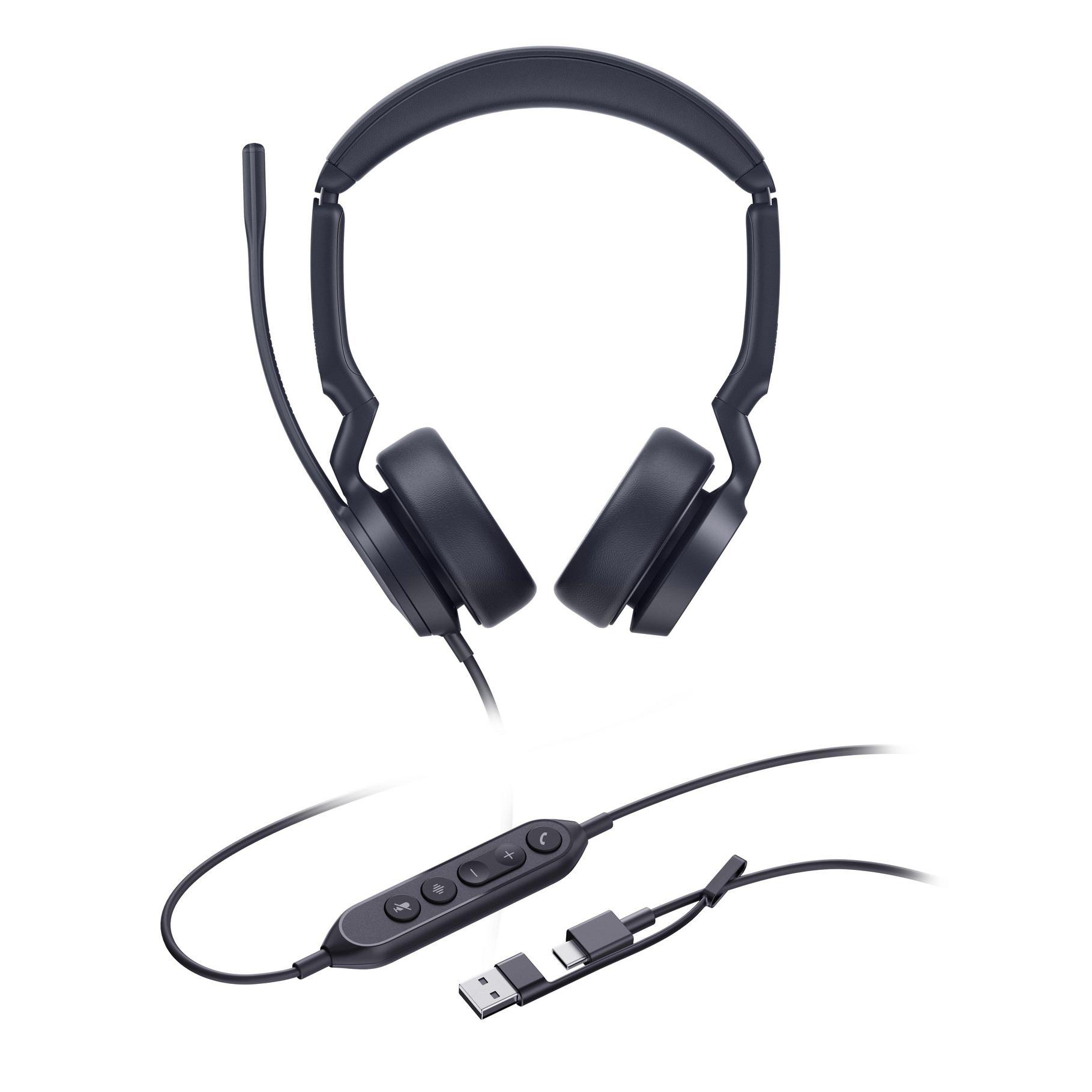 Uh44 dual uc usb-c/a headset