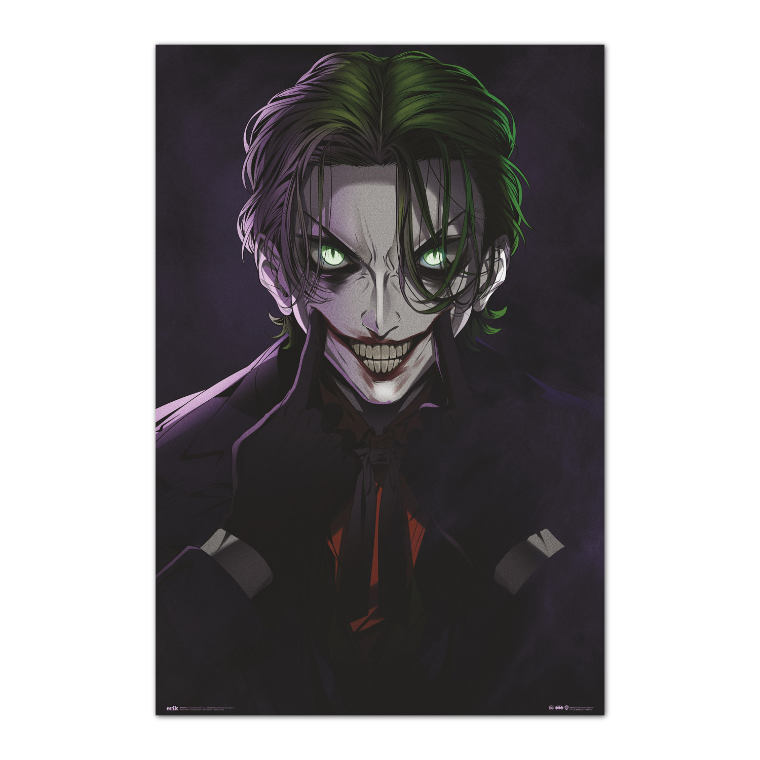 Poster dc comics joker anime