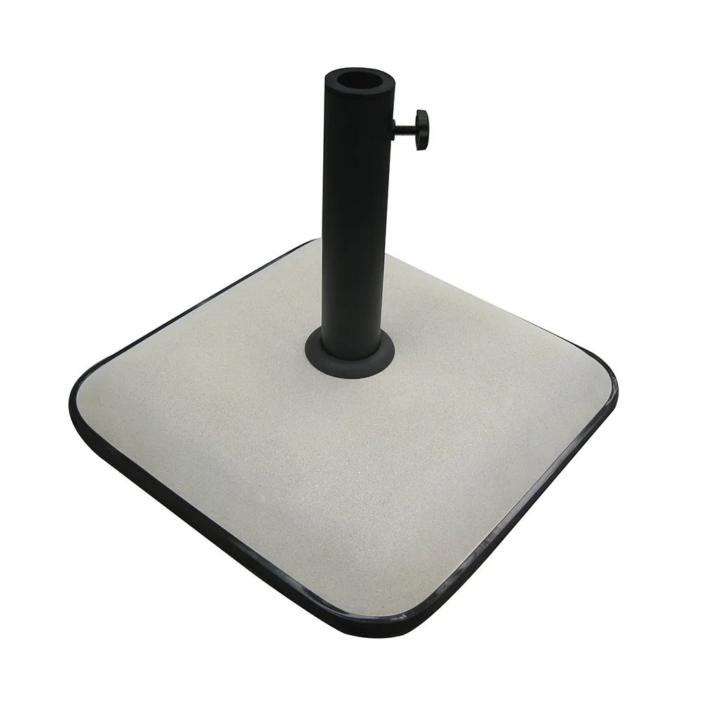 Marbueno base sombrilla cuadrada cemento 45X45X7 3 cm 25KG