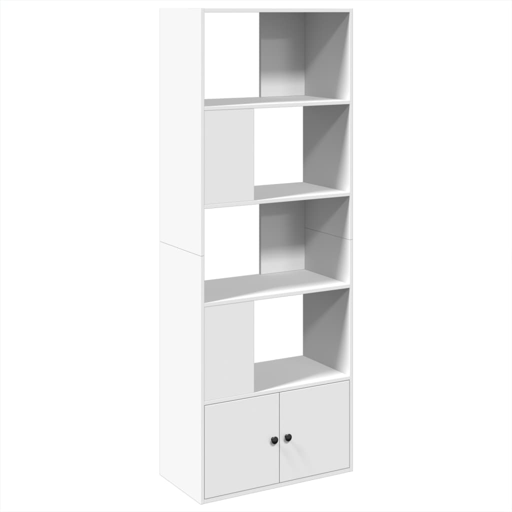 vidaXL Estantería de madera de ingeniería blanca 70x36x189 cm