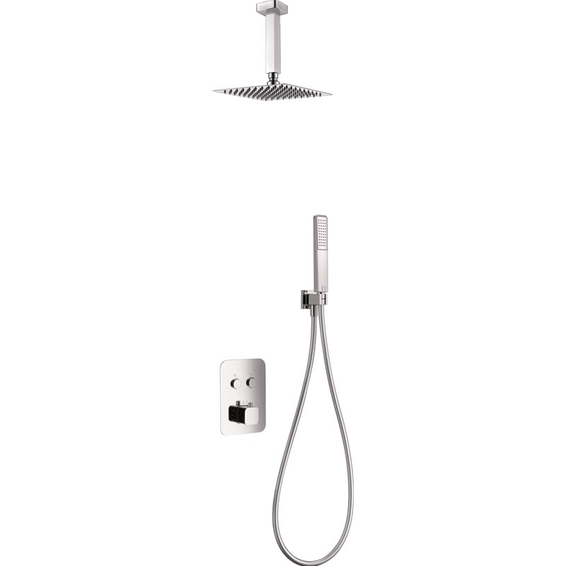 Imex Portugal GTP022 conjunto termostático para ducha de 3 módulos con diseño moderno