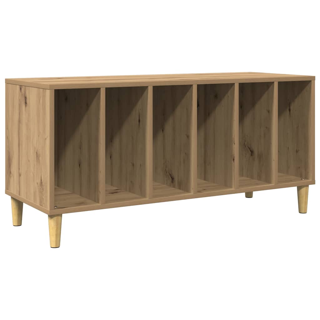 vidaXL Mueble para discos madera contrachapada 100x38x48 cm Multicolor