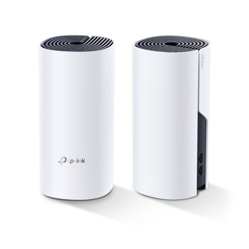 Tp-link deco p9 pack of 2 mesh hybrid wi-fi system ac1200 av1000