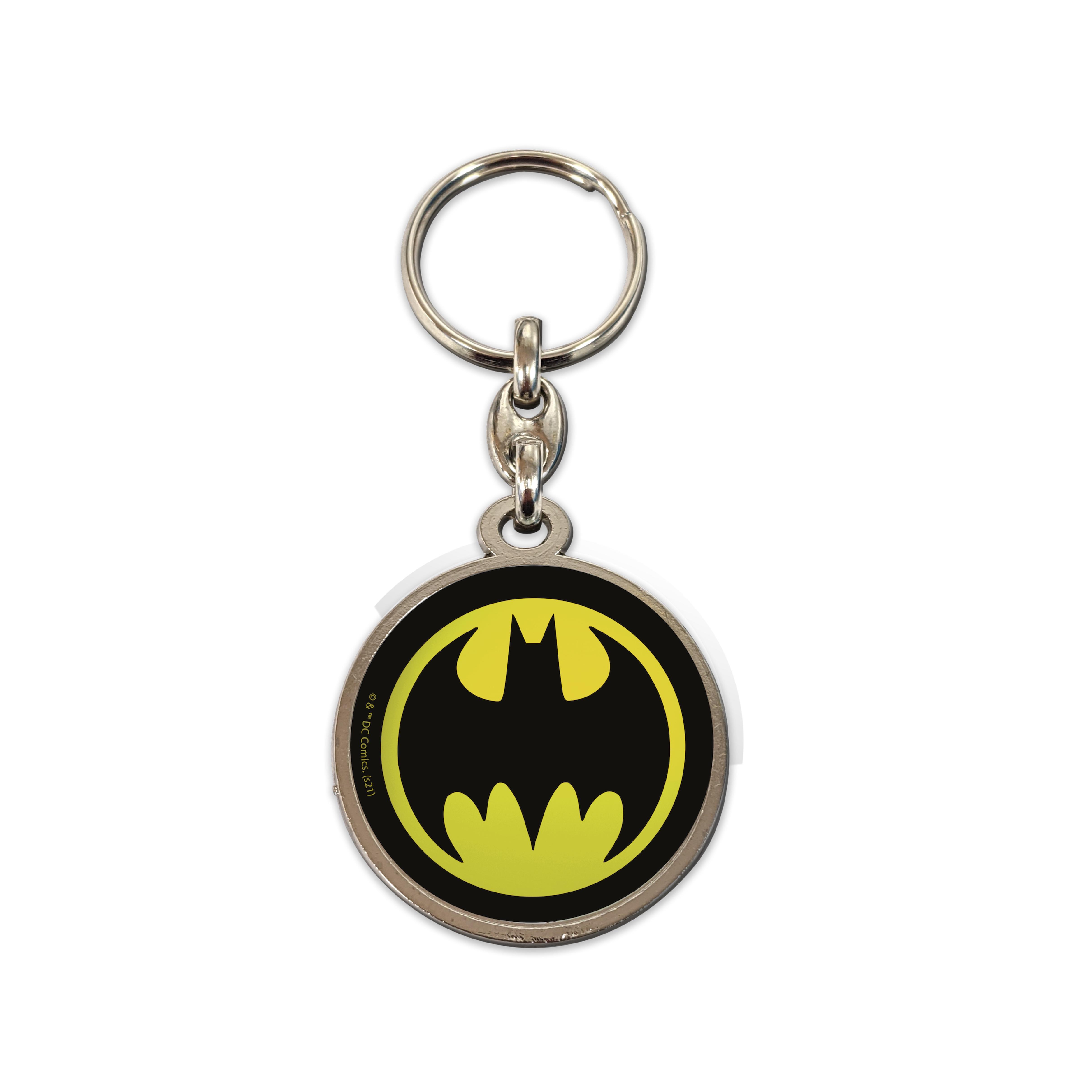 Llavero Metálico Batman Logo DC Comics Universo SD Toys
