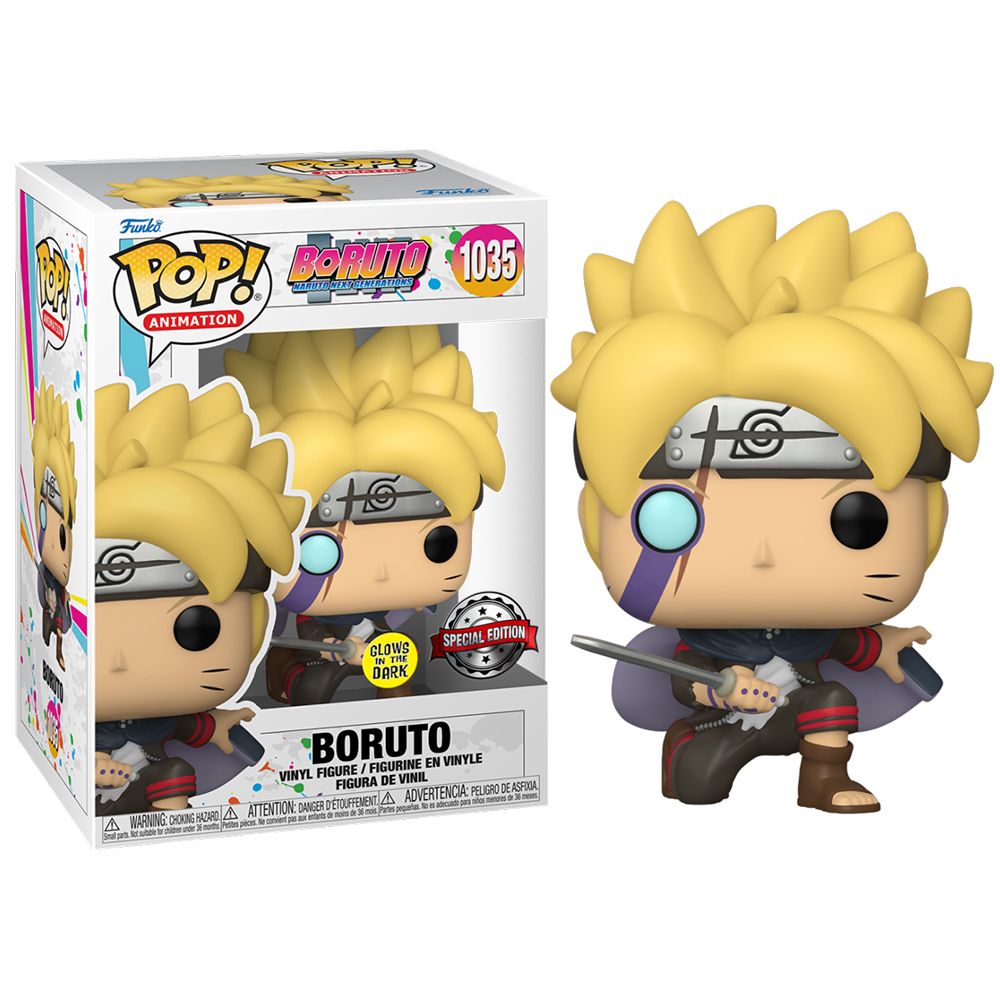 Funko Pop! Boruto - Boruto (GW) Exclusivo, Licencia Oficial - 55645, Nº1035