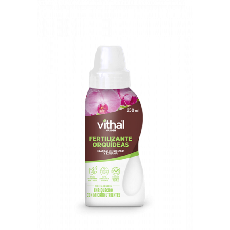 VITHAL GARDEN FERTILIZANTE ORQUÍDEAS 250 ml