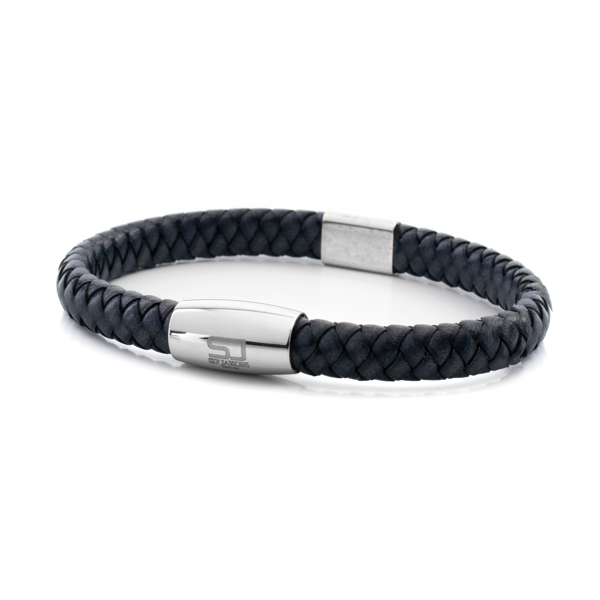 Sif Jakobs Pulsera Mujer BR28683AC-PT-19_5 Negro Cuero (19,5 cm)