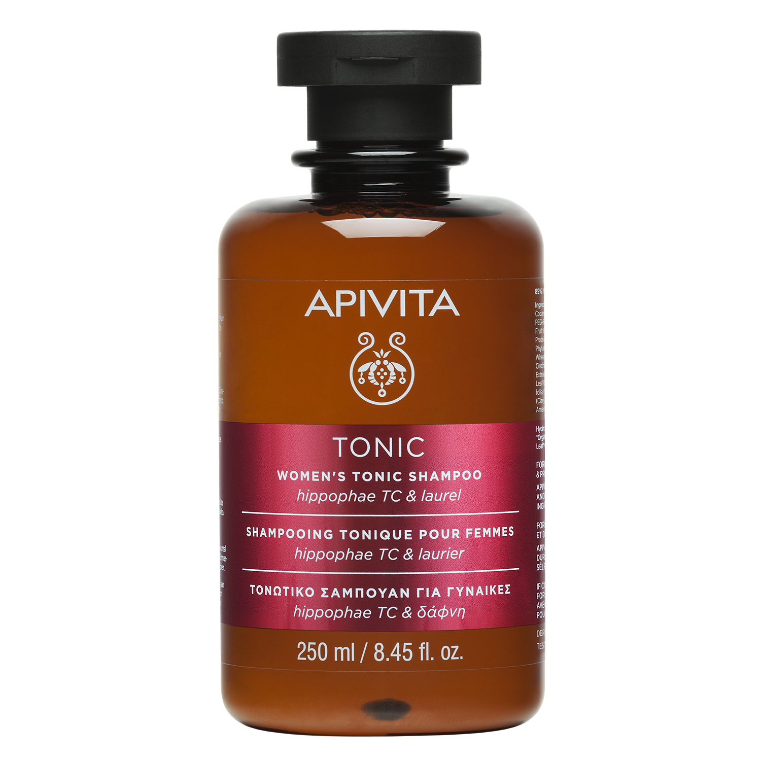 Apivita TONIC WOMEN Champú Tonificante Para Mujeres Para La Caída Del Cabello 250ml