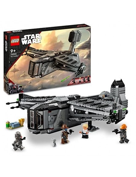 LEGO 75323 Star Wars The Justifier, Nave Estelar para Construir, Mini  Figura Bad Cane y Figura Droide Todo 360, The Bad Batch