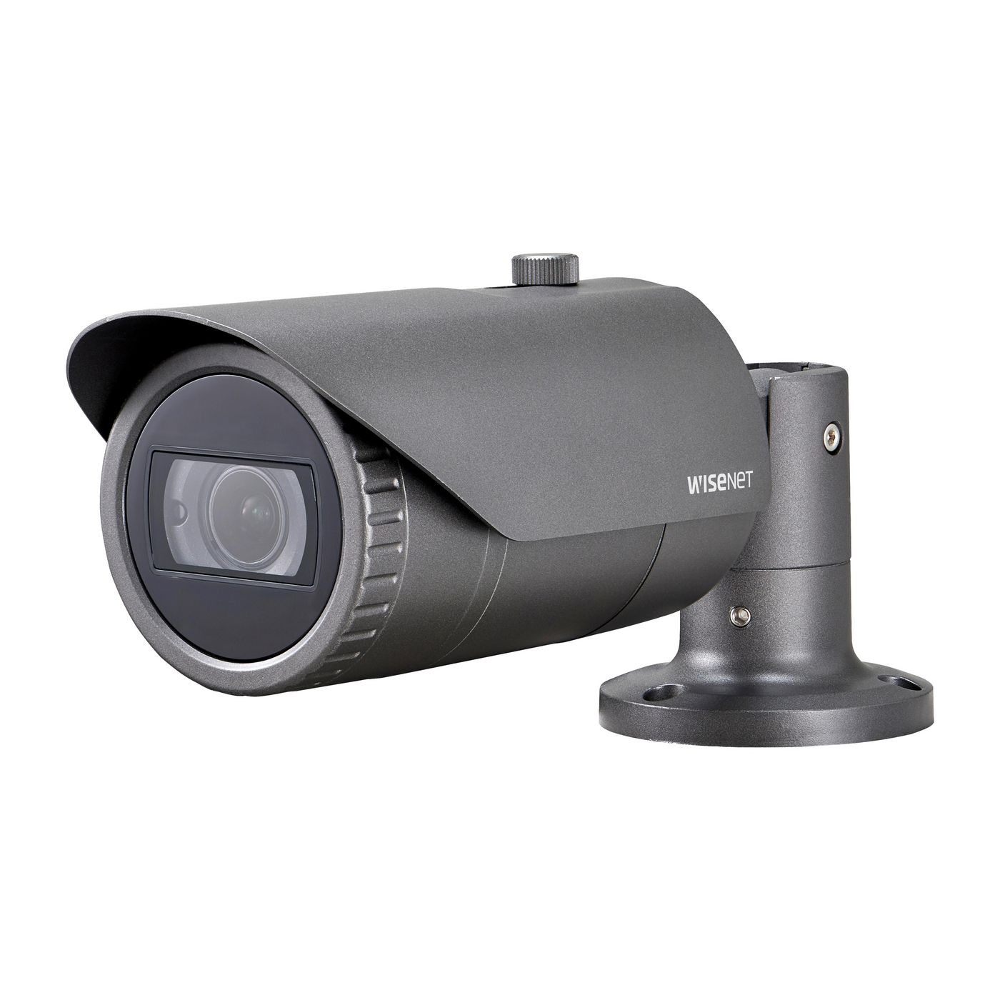 Cámara de Seguridad Hanwha 2MP IR Bullet con Visión Nocturna y Resistente Al Agua