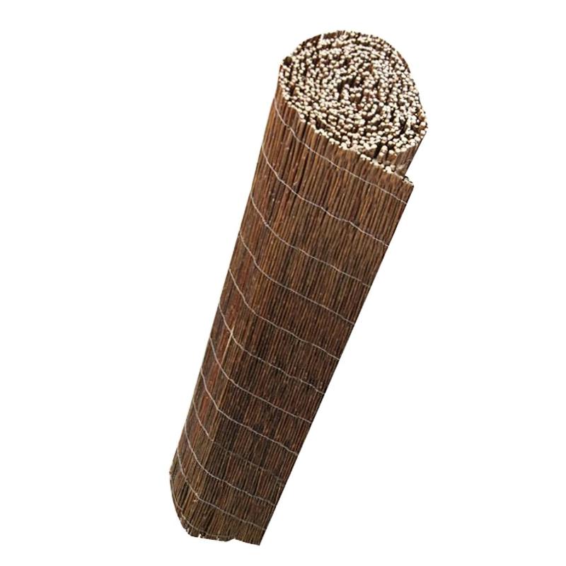 Mimbre natural ocultación ligera rollo 5 x 1 metros