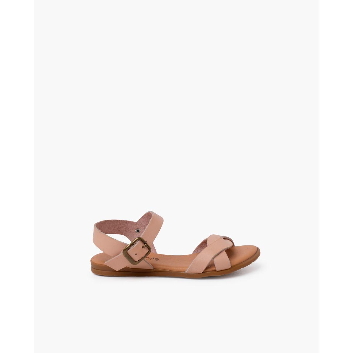 Pisamonas Sandalias Doble Tira Entrelazada Niñas
